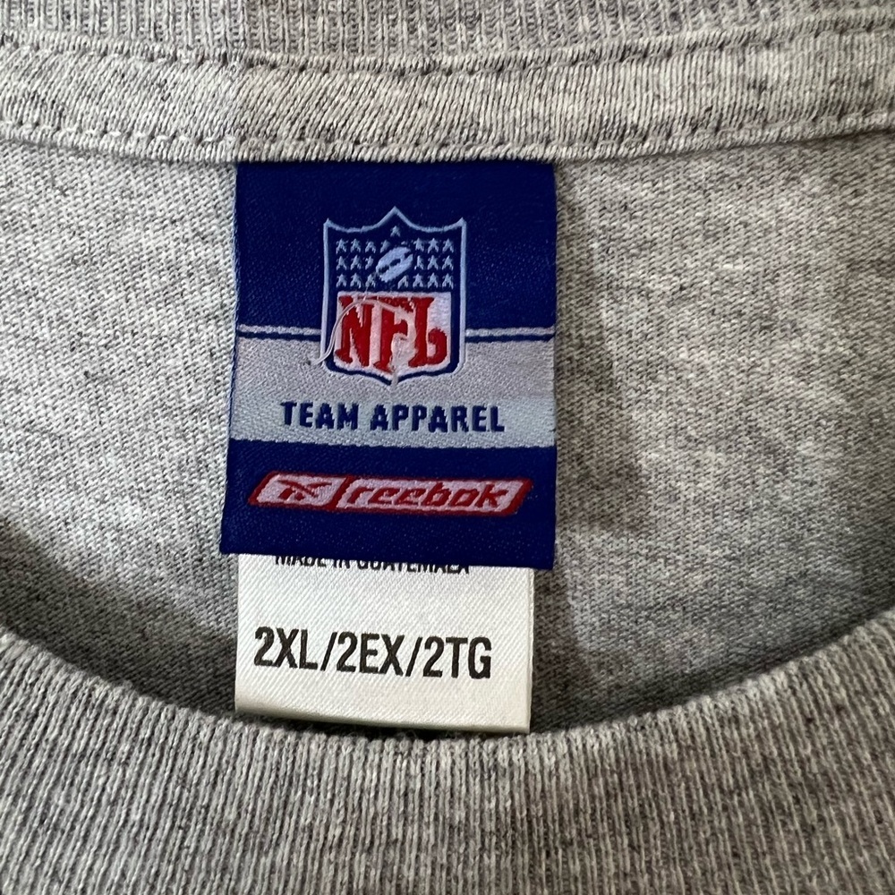 NFL.. APPAREL LONG SLEEVE TEE SHIRT. SIZE 2XL 100% COTTON. IN GREAT CONDITION☑️ - Picture 5 of 8
